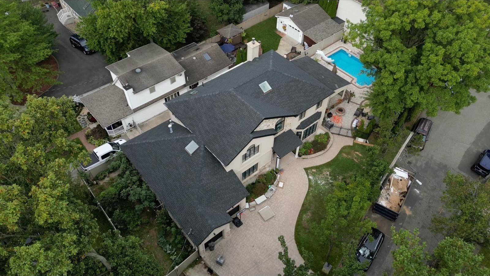 Custom Estate Roof Replacement