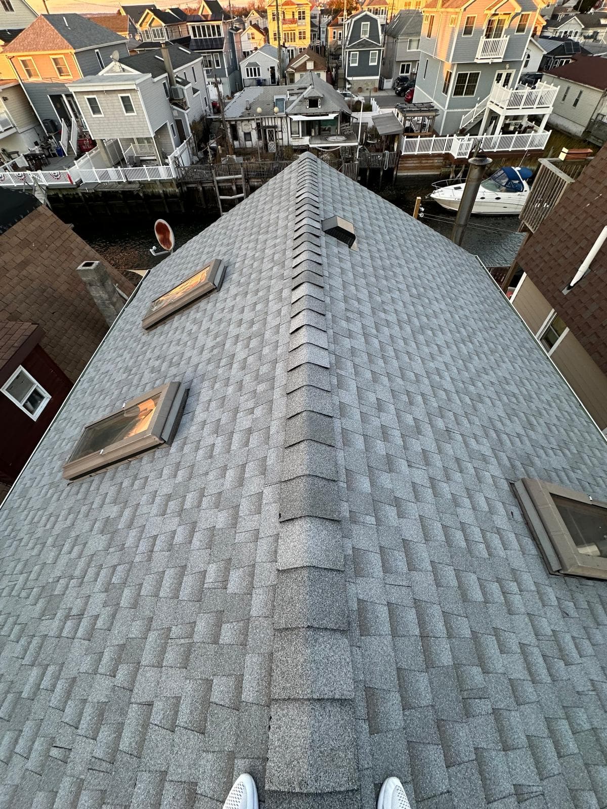 Waterfront Home Roof Replacement